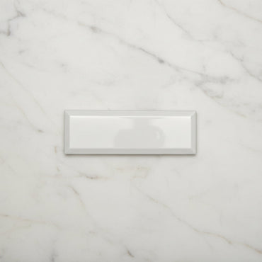 New York Metro Ice White Gloss Wall Tiles