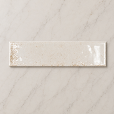 Rustic Porcelain Coconut White Wall Tile 30x7.5cm