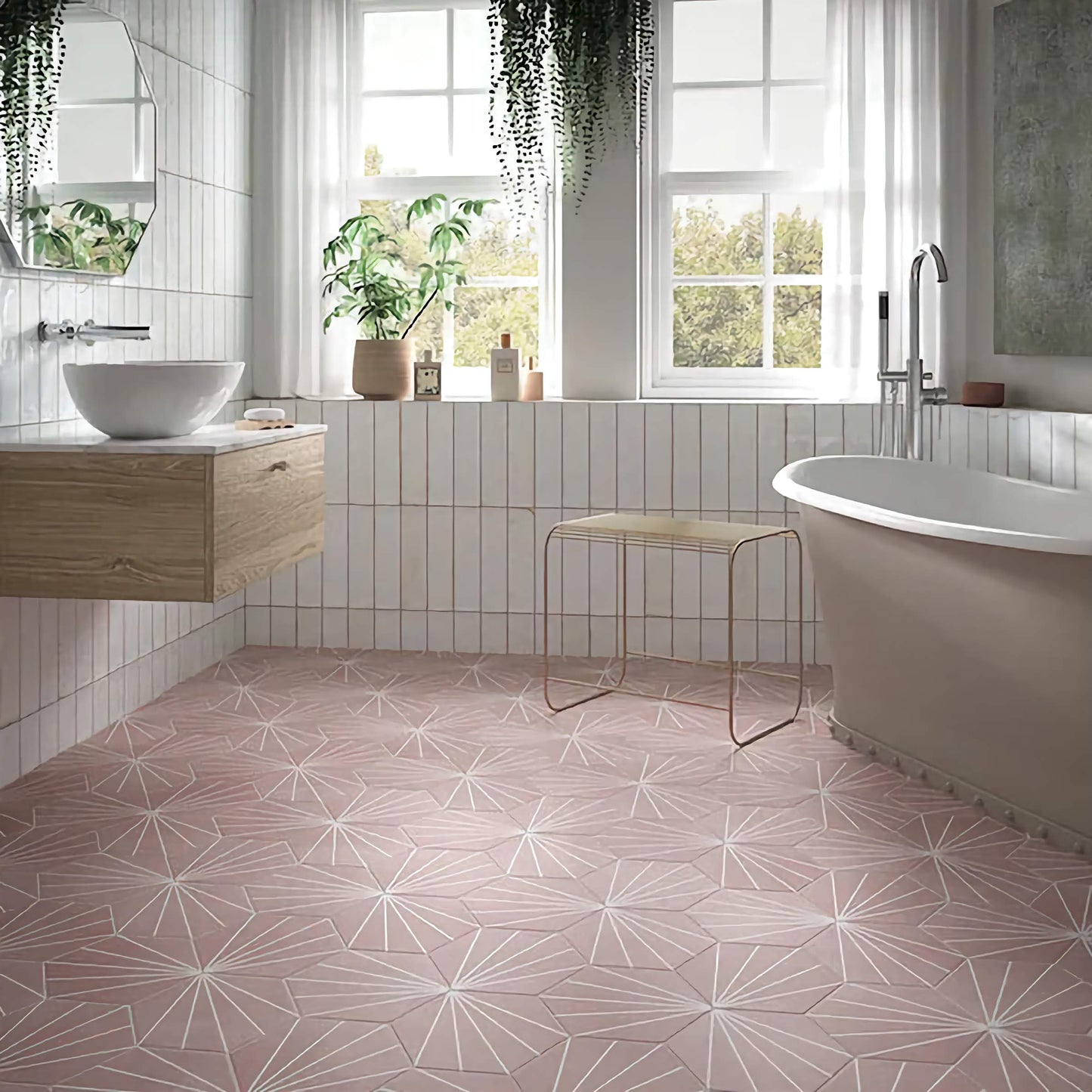 Verona Antique White Wall Tiles 7.5x30cm