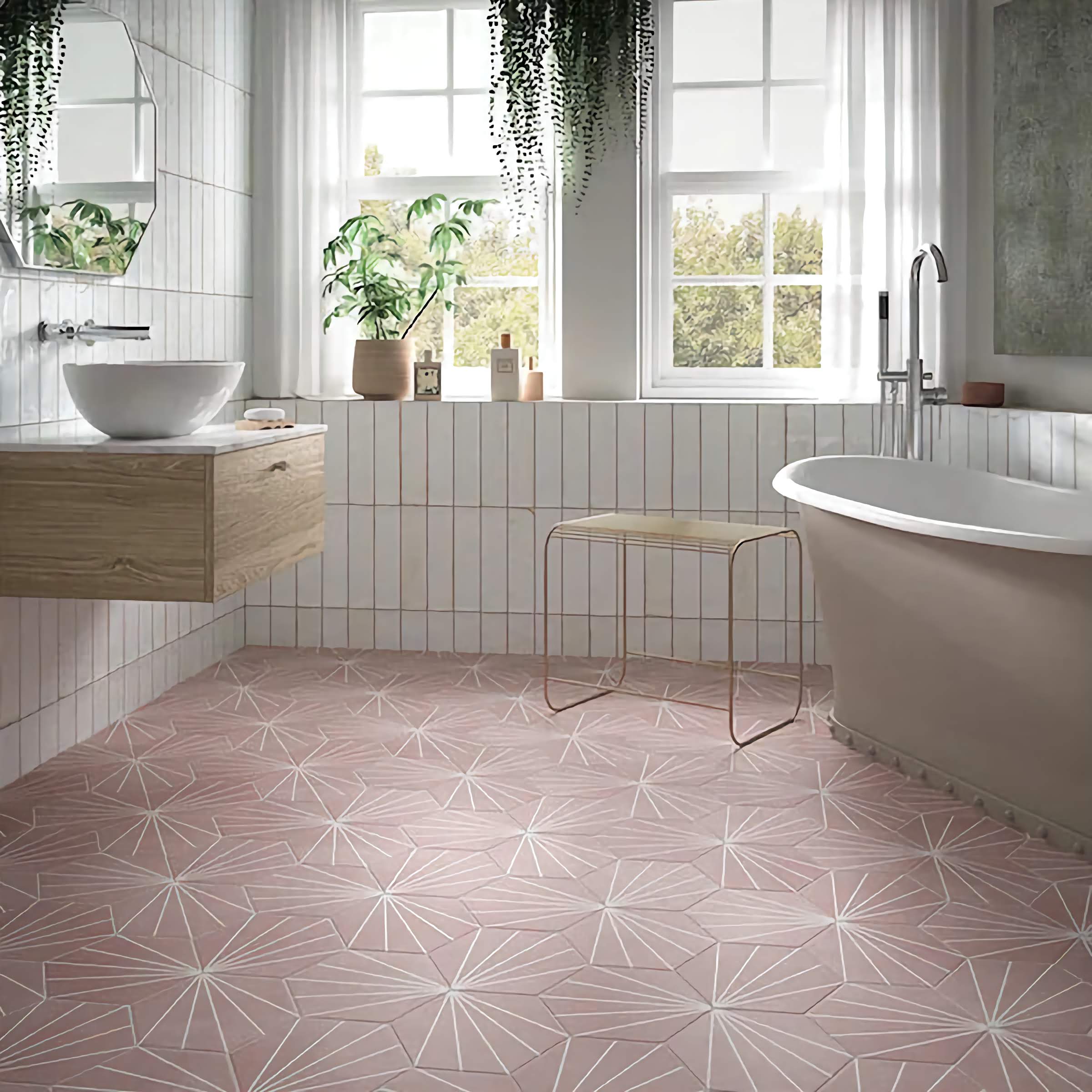 Verona Antique White Wall Tiles 7.5x30cm