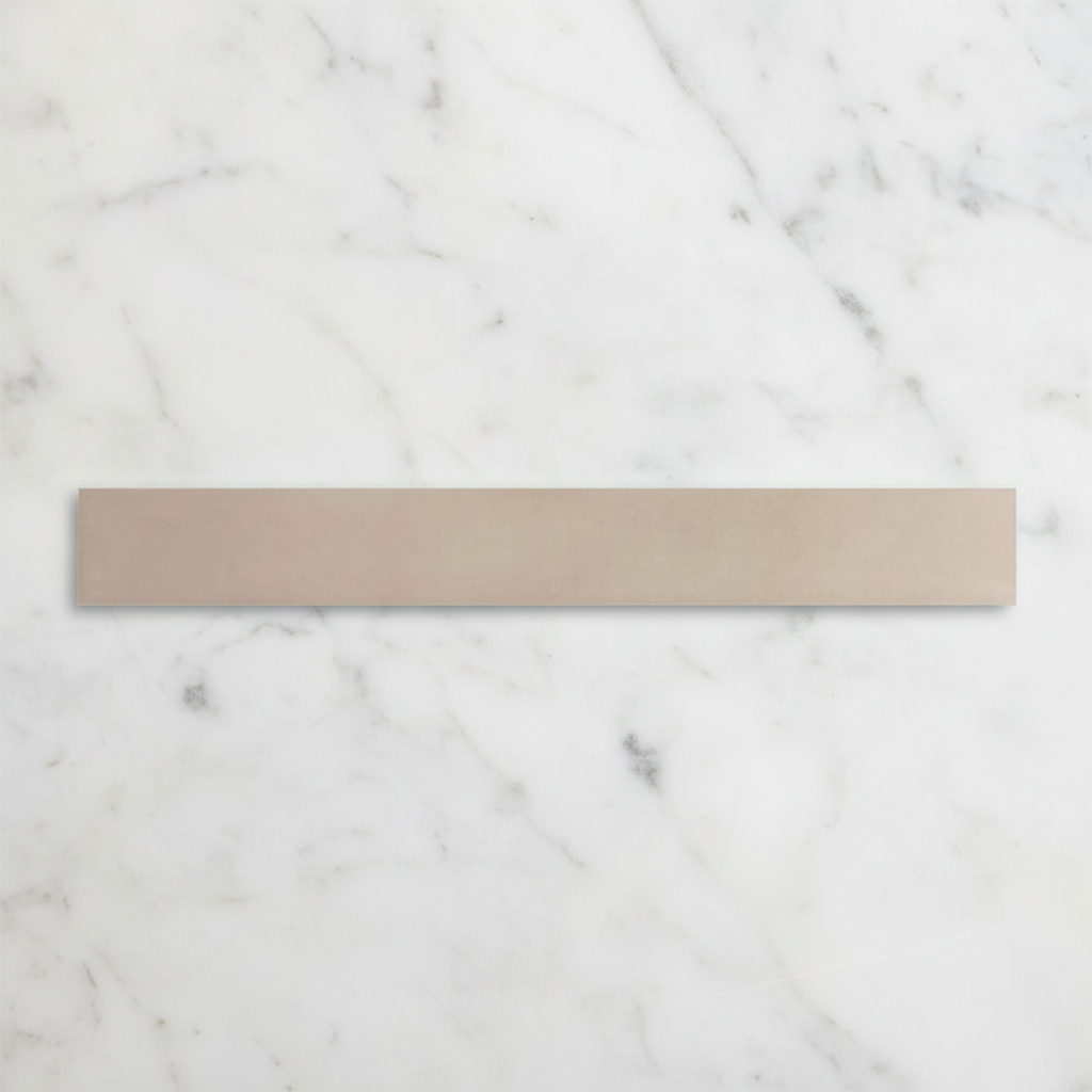 Mediterrano Cream Porcelain Wall Tile 5x40cm