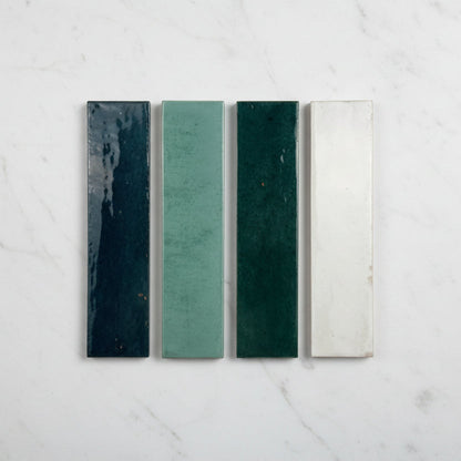 Lume Ink Blue Wall And Floor Tiles 6x24cm