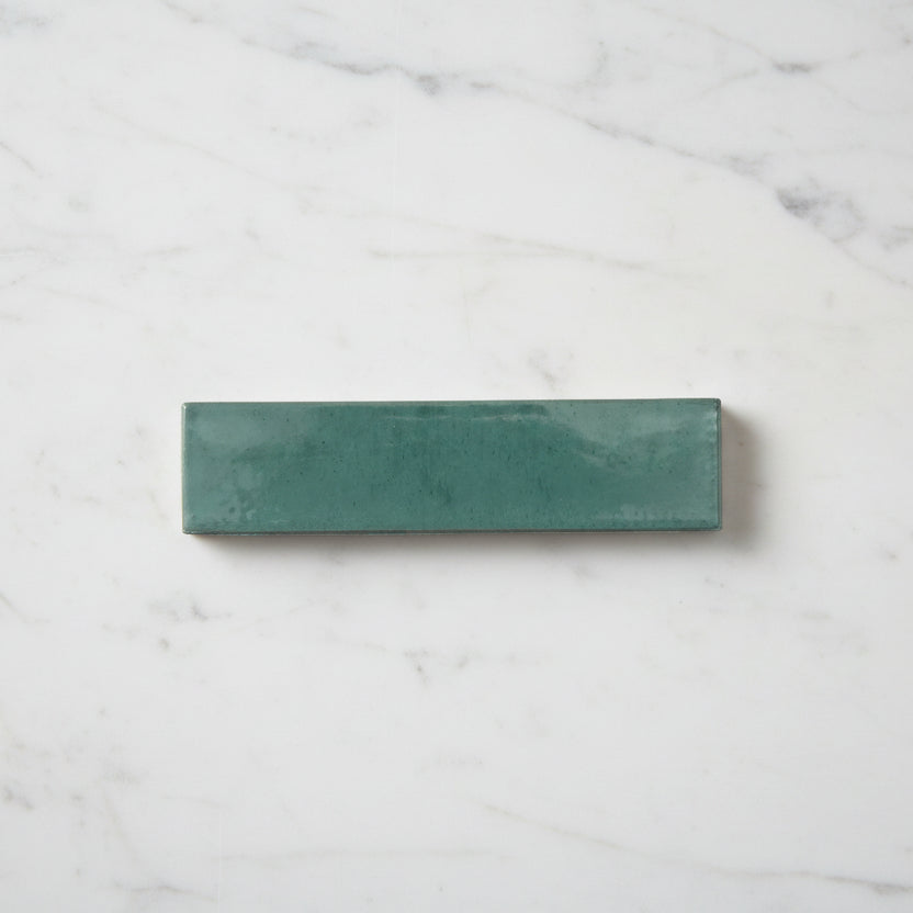 Lume Turquoise Wall And Floor Tiles 6x24cm