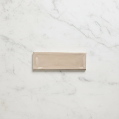Riviera Soft Pink Ripple Gloss Wall Tile 6.5x20cm