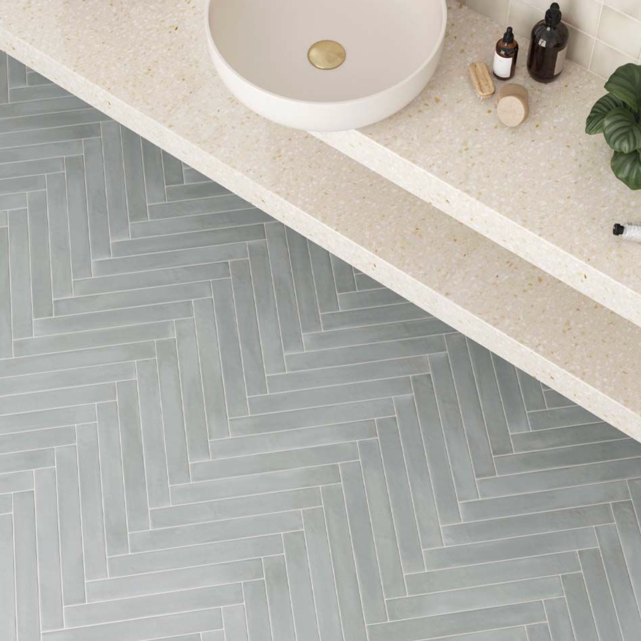 Mediterrano Blue Porcelain Wall Tile 5x40cm