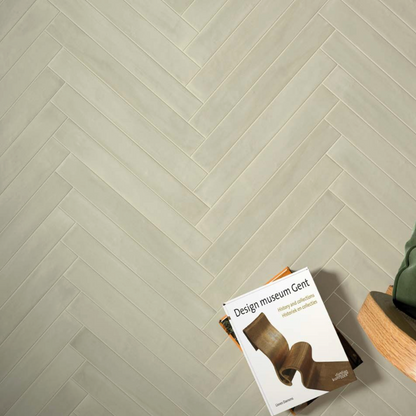 Mediterrano Sage Porcelain Wall Tile 5x40cm