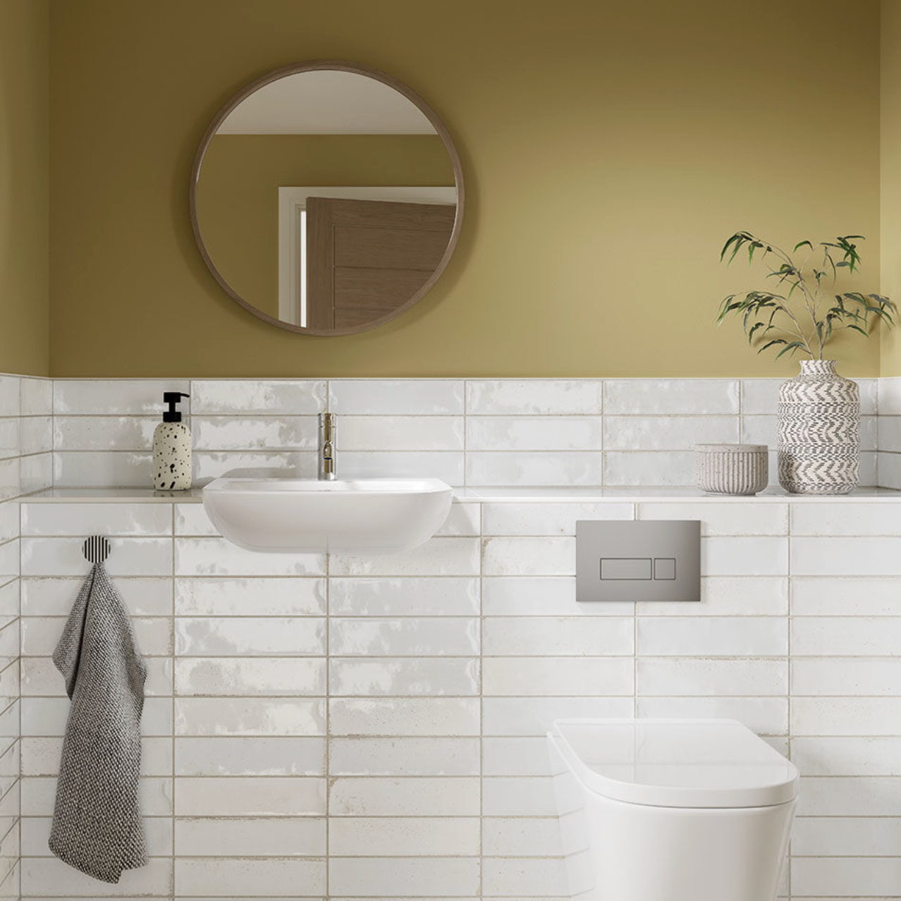 Verona Antique White Wall Tiles 7.5x30cm