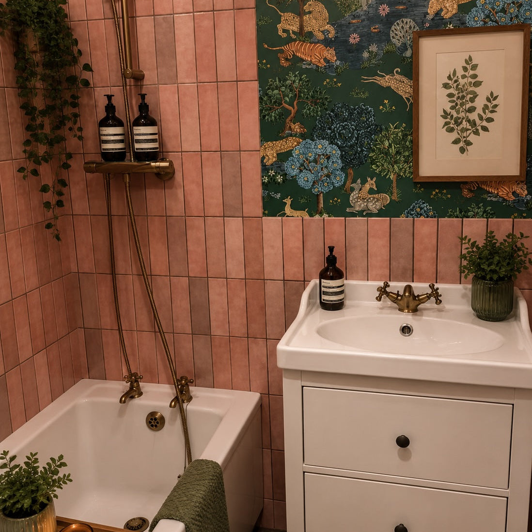 Artesano Rose Wall Tiles 6.5x20cm