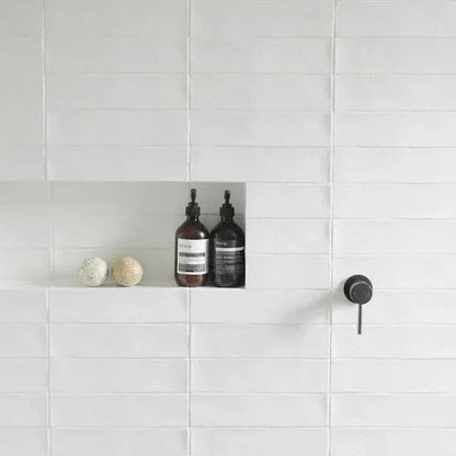 Cotswold White Matt Handmade Effect Wall Tiles 7.5x30cm - Metro Tiles