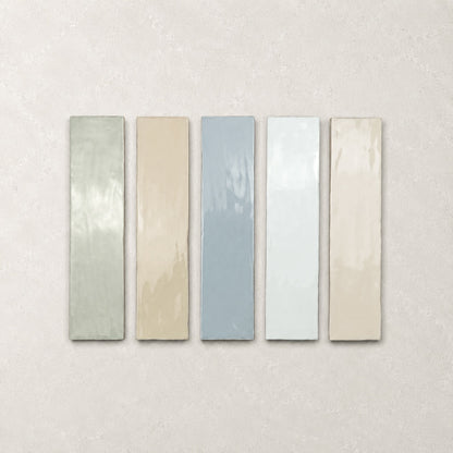 Countrywide Duck Egg Handmade Effect Wall Tile 7.5x30cm
