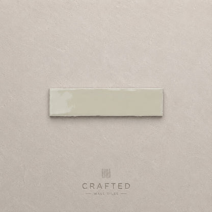 Countrywide Mushroom Handmade Effect Wall Tile 7.5x30cm