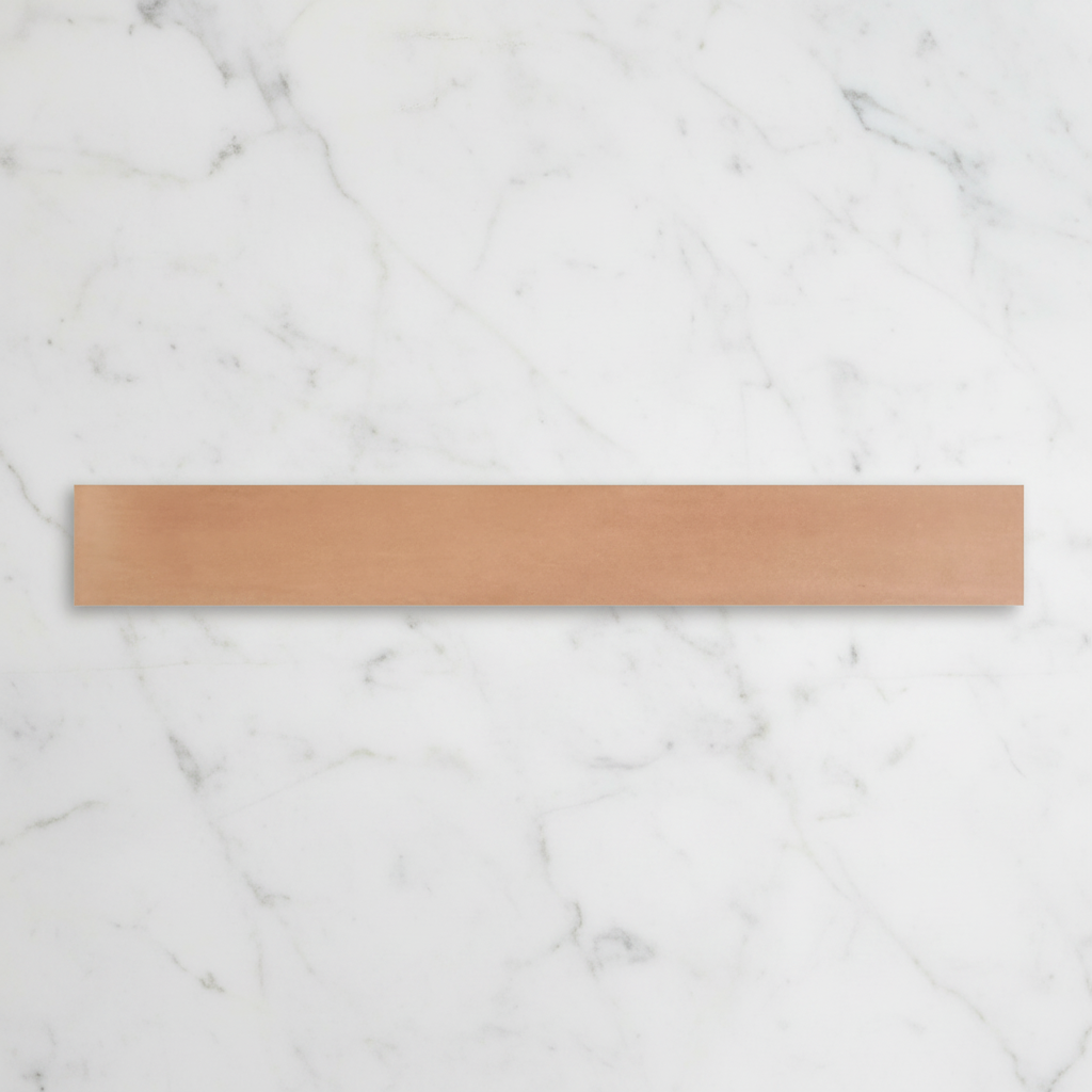 Mediterrano Orange Porcelain Wall Tile 5x40cm