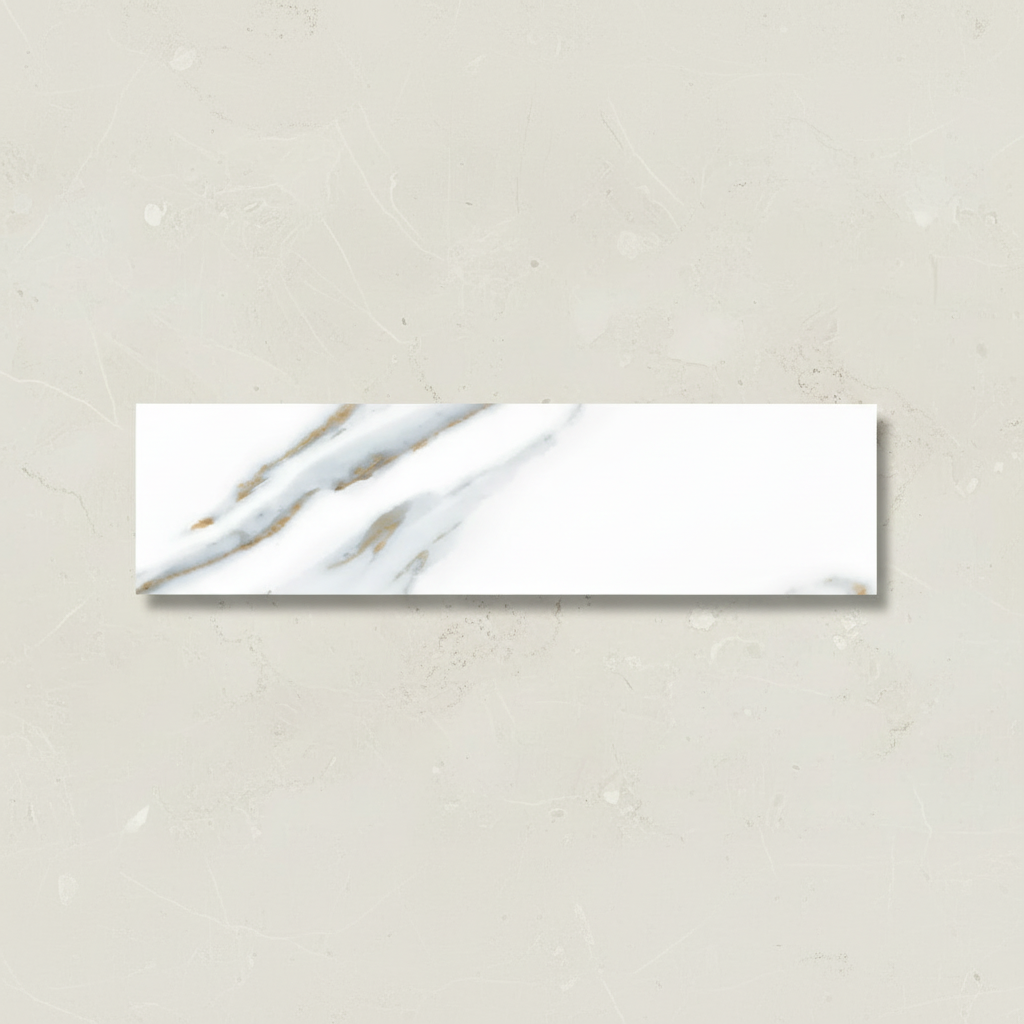 Gold Marble Brick 7.5x30cm