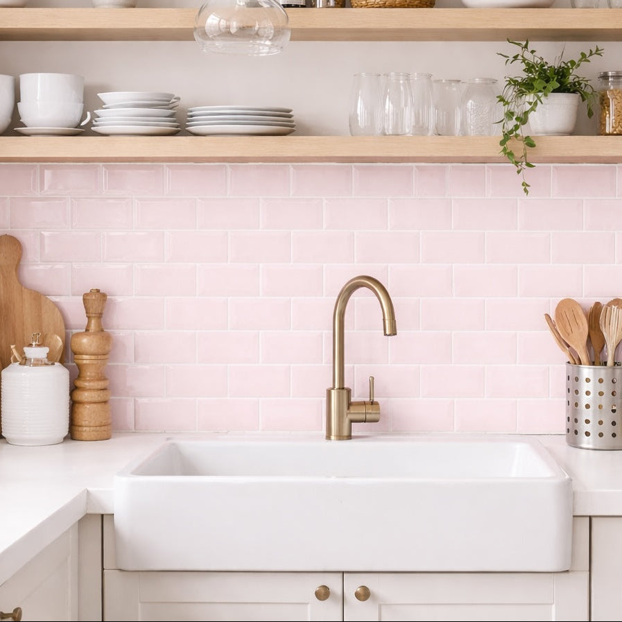 London Baby Pink 10x20cm