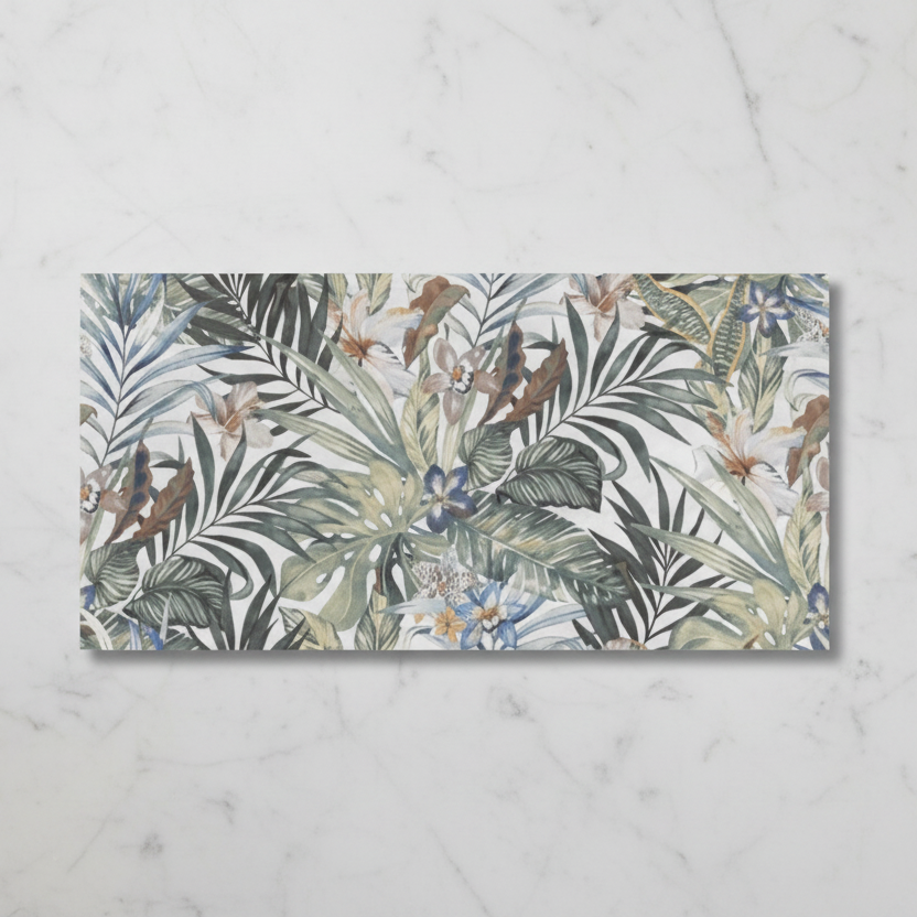 Oasis Rainforest Porcelain Wall Tile 120x60cm - Metro Tiles