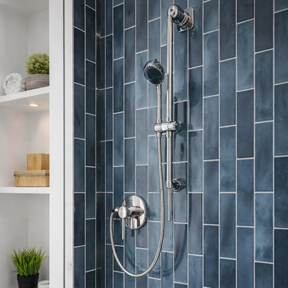 Opal Marine Gloss Wall Tiles 7.5x30cm