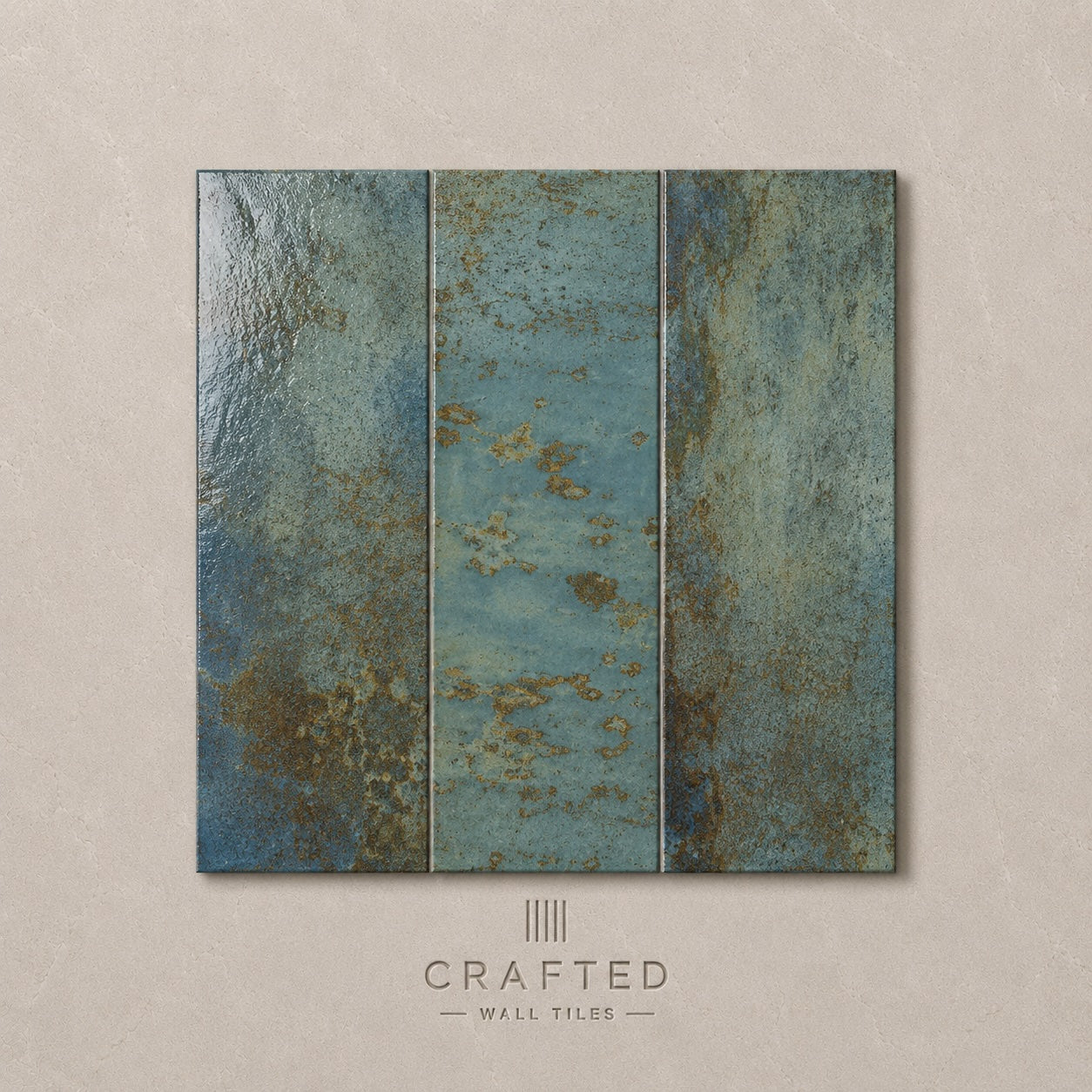 Precinct Aqua Wall Tile 10x30cm