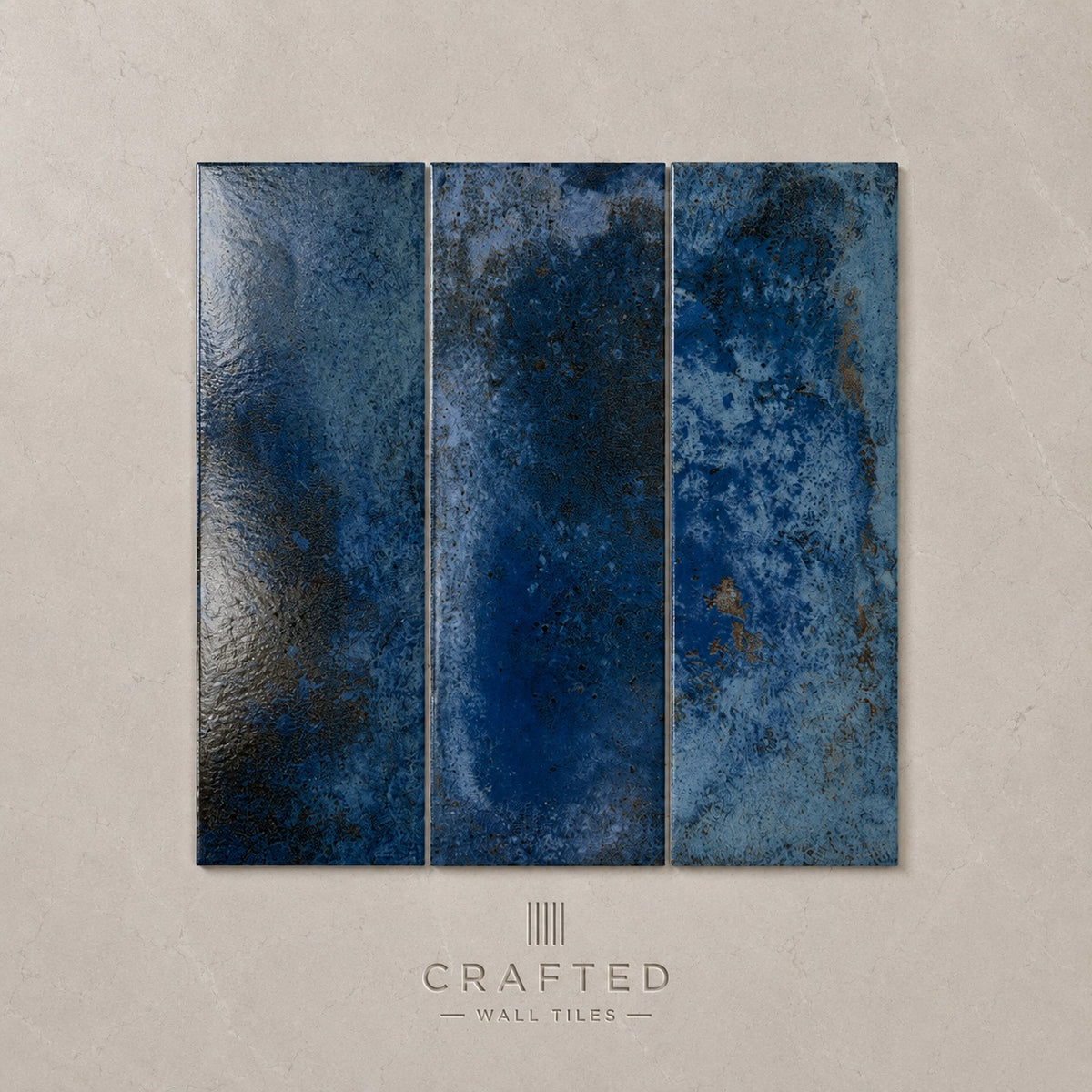 Precinct Blue Wall Tile 10x30cm