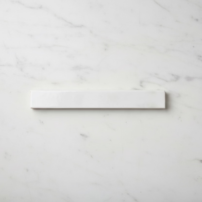 Bali White Wall Tile 5x40cm
