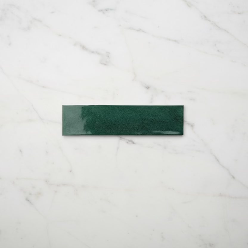 Verona Forest Green Wall Tiles 7.5x30cm
