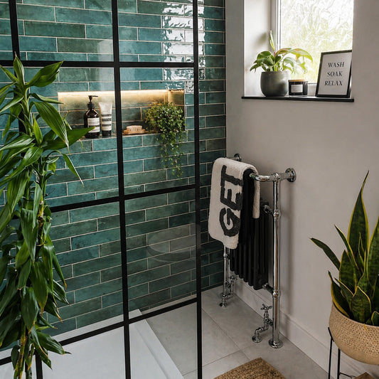 Verona Forest Green Wall Tiles 7.5x30cm
